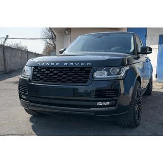 Передняя решетка радиатора 2013-2018 (дизайн SVO Black 2019 года) Range Rover IV L405 2013-2021 гг. фото 1