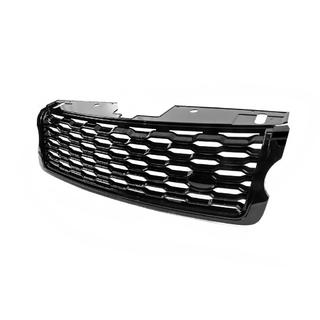 Передняя решетка радиатора 2013-2018 (дизайн SVO Black 2019 года) Range Rover IV L405 2013-2021 гг. фото 2