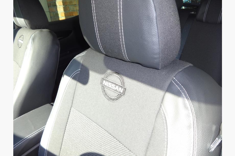 Nissan Qashqai 2014-2021 гг. Авточехлы (Эко-кожа↗Ткань, Premium) Фото 30