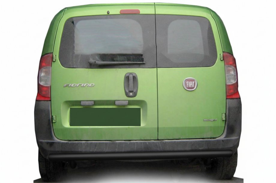Citroen Nemo 2007-2017 гг. Задняя дуга Black (нерж. сталь) Image