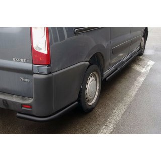 Задние углы Black (2 шт., нержавейка) фото 1