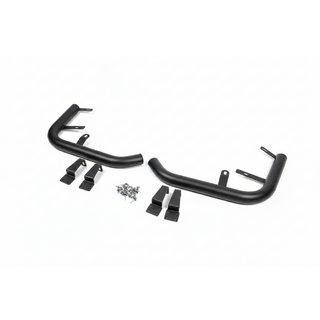 Задние уголки AK003 Черные (2 шт., нержавейка) Volkswagen T5 Caravelle 2004-2010 гг. фото 4