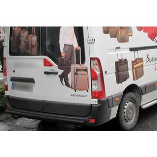 Задняя дуга Black (нерж. сталь) Nissan NV400 2010-2024 гг. фото 2