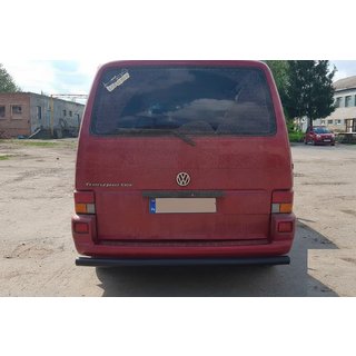 Задняя дуга AK002 Черная (нерж. сталь) Volkswagen T4 Transporter 1990-2003 гг. фото 4