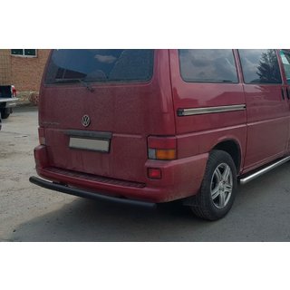 Задняя дуга AK002 Черная (нерж. сталь) Volkswagen T4 Caravelle/Multivan 1990–2003 гг. фото 1