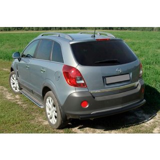 Задняя дуга AK002 Черная (нерж.)