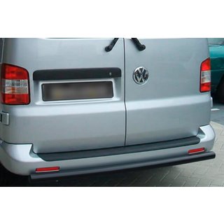 Задняя дуга Black (2 шт, нержавейка) Volkswagen Caddy 2010-2015 гг. фото 1