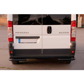 Задние уголки AK003 Черные (2 шт., нержавейка) Citroen Jumper 2007-2025 гг. фото 3