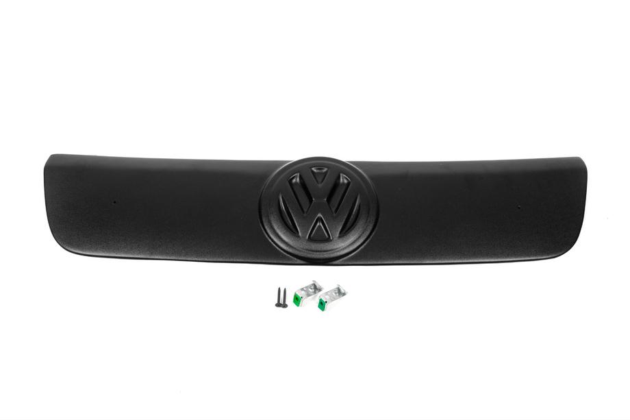 Volkswagen T5 Transporter 2003-2010 гг. Зимняя накладка на решетку радиатора глянцевая Фото 6
