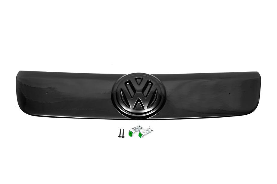 Volkswagen T5 Transporter 2003-2010 гг. Зимняя накладка на решетку радиатора глянцевая Фото 8