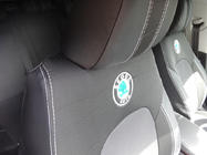 Skoda Superb 2001-2009 гг. Авточехлы (Эко-кожа↗Ткань, Premium) фото 13