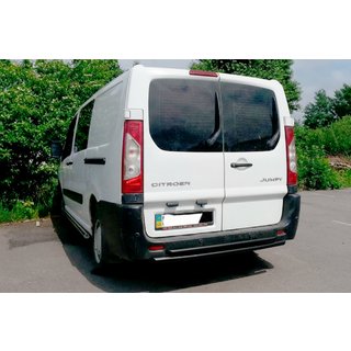 Задняя дуга Double Black (нерж. сталь) Citroen Jumpy 2007–2017 гг. фото 1