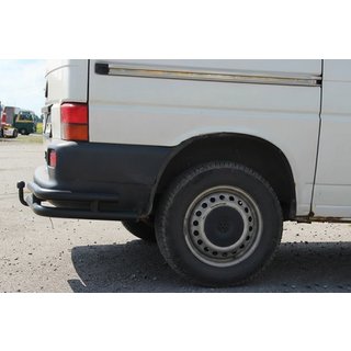 Задние двойные уголки AK003-Double Black (2 шт., нерж.) Volkswagen T4 Caravelle/Multivan 1990–2003 гг. фото 2