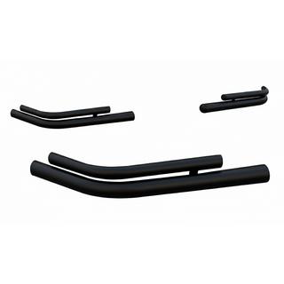 Задние двойные уголки AK003-double Черный (2 шт., нержавейка) Nissan Pathfinder R51 2005-2014 гг.