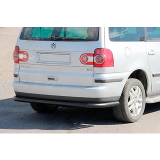 Задняя защита AK005 Черный Volkswagen Sharan 1995-2010 гг. фото 1