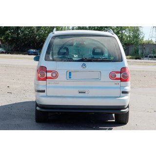 Задняя защита AK005 Черный Volkswagen Sharan 1995-2010 гг. фото 2