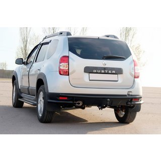 Задняя дуга AK005-Special Black (нержавеющая сталь) Renault Duster 2008–2017 гг. фото 3