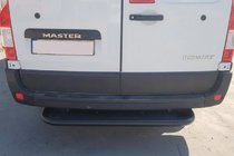 Renault Master 2011-2023 гг. Задняя подножка Black (нерж. сталь) фото 1