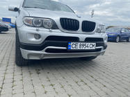 BMW X5 E53 1999–2006 гг. Накладка на передний бампер (2003-2006, под покраску) фото 2