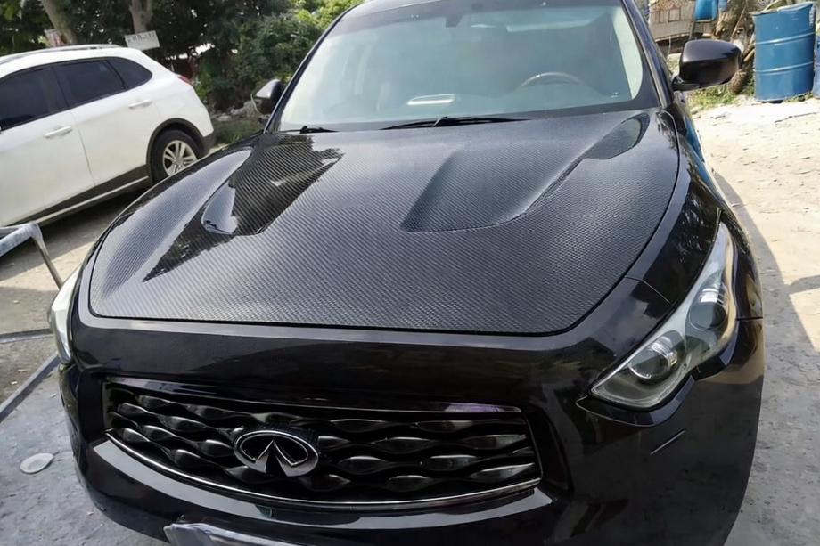 Infiniti FX 2008-2012 гг. Капот (Карбон) Image
