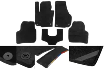 BMW 3 серия E92/E93 2006–2013 гг. Текстильные коврики Premium (черные) фото 1