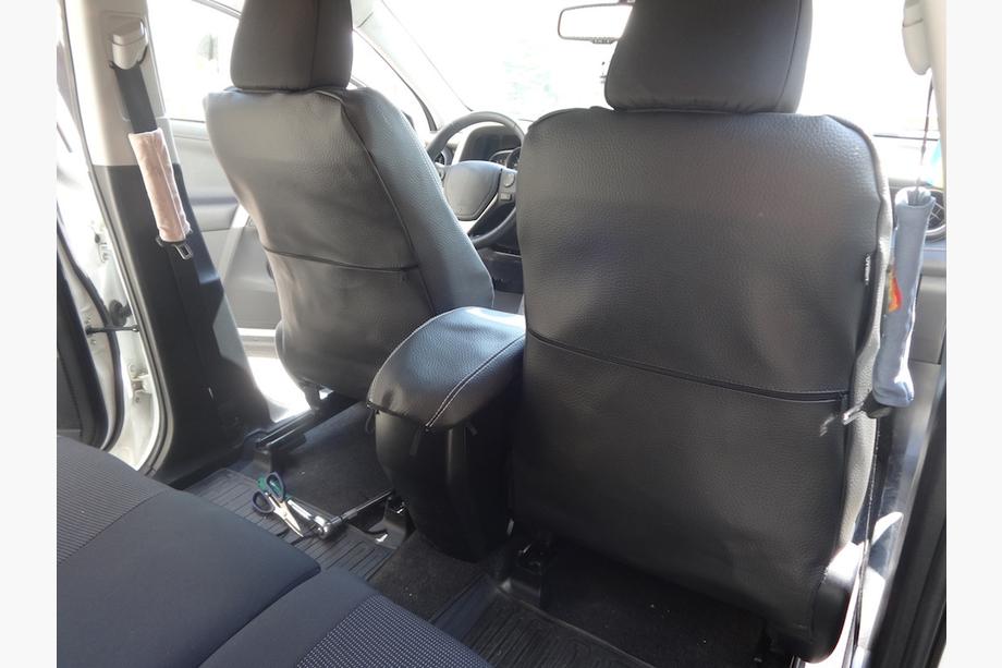 Toyota Rav 4 2013-2018 гг. Авточехлы (Эко-кожа↗Ткань, Premium) Фото 29