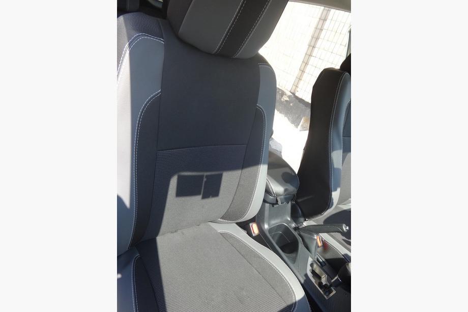 Toyota Rav 4 2013-2018 гг. Авточехлы (Эко-кожа↗Ткань, Premium) Фото 30