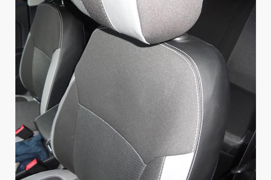 Volkswagen Passat B7 2012-2015 гг. Авточехлы (Эко-кожа↗Ткань, Premium) Фото 6