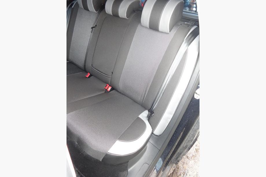 Volkswagen Passat B7 2012-2015 гг. Авточехлы (Эко-кожа↗Ткань, Premium) Фото 26