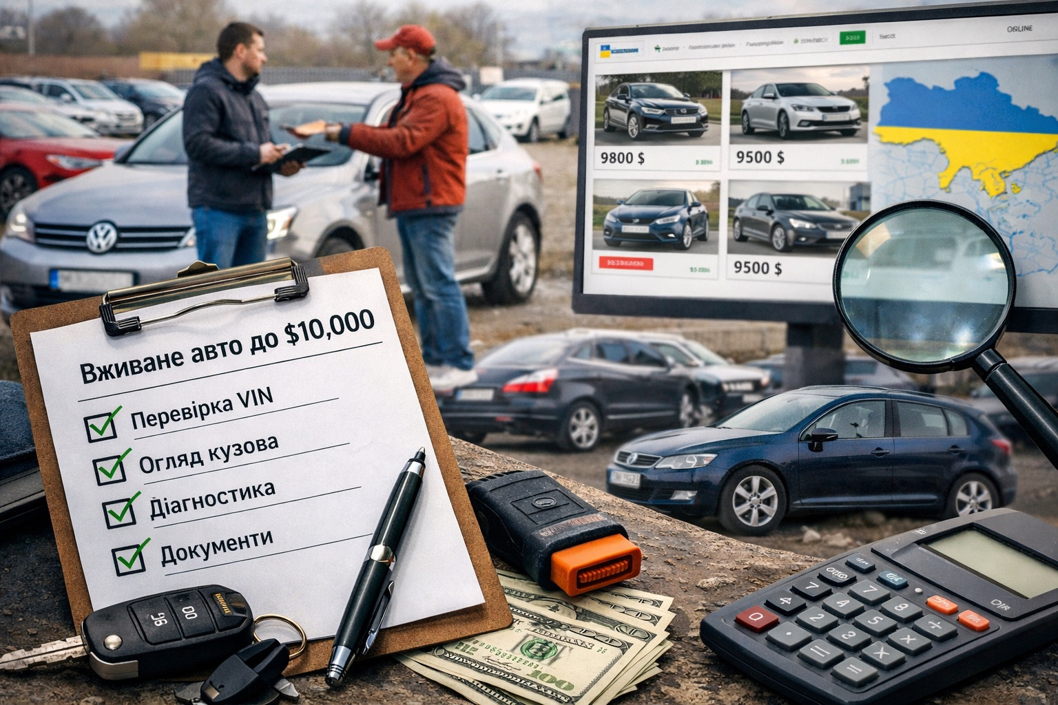 Авто с пробегом до $10,000: как найти «живой» вариант на рынке Украины