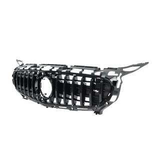 Передняя решетка GT Panamericana Black (2014-2017) Mercedes AMG GT C190/R190 2014-2022 гг. фото 4