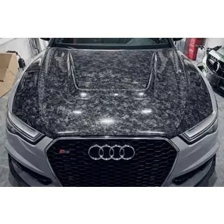 Капот (2014-2018, кованый карбон) Audi A6 C7 2011–2018 гг.