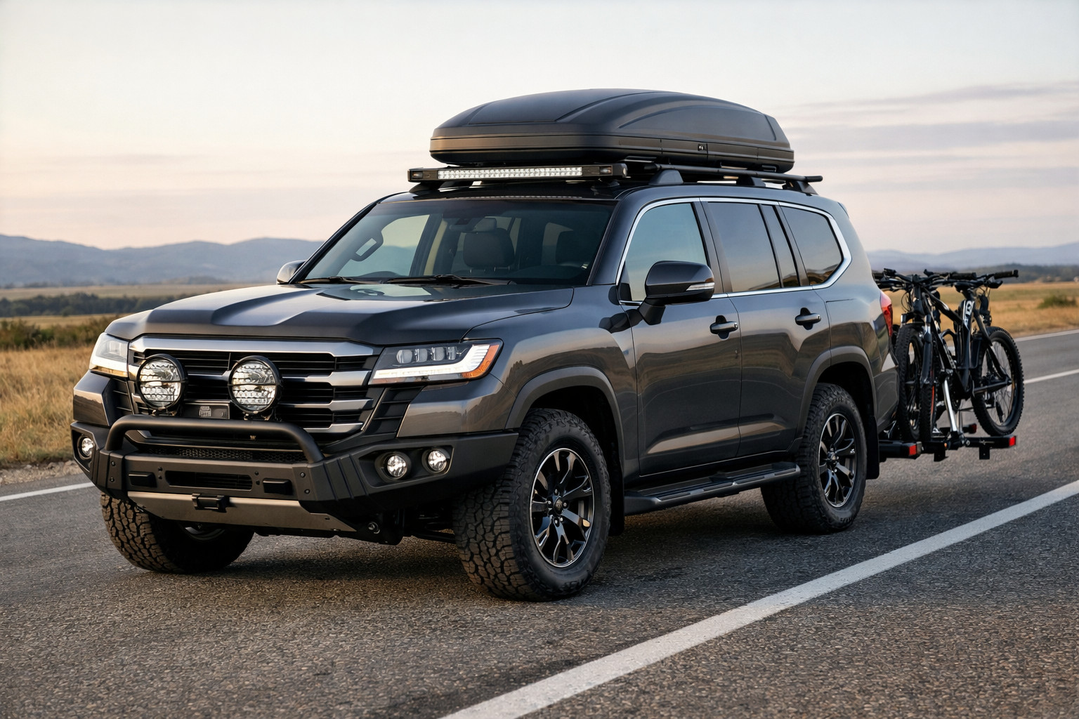 Что поставить на Toyota Land Cruiser 300 для трассы