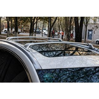 Багажник (поперечины) на рейлинги OEM (2014-2018, 2 шт.) Nissan Murano 2014- гг. фото 1