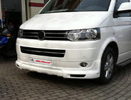 Volkswagen T5 2010-2015 гг. Накладка на передний бампер Sport 2 (грунт под покраску) фото 2