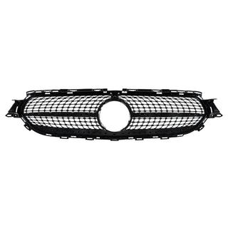 Передняя решётка Diamond Silver (для Base, 2020-2023) Mercedes E-class coupe C238 2016-2024 гг. фото 4