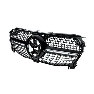Передняя решетка Diamond Black (для Base 2018-2023) Mercedes GLE W167 2018- гг. фото 2