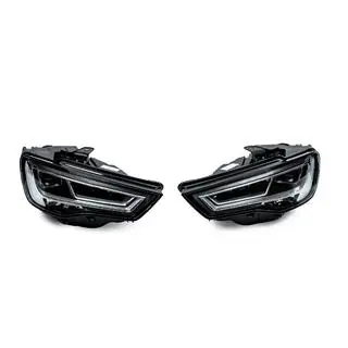 Передние фары Full LED (для XENON, 2012-2016, 2 шт.) Audi A3 2012-2020 гг. фото 1