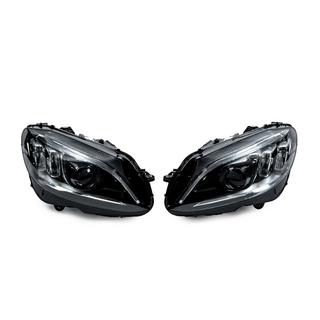 Передние фары Full LED (версия LED, комплект 2 шт.) Mercedes C-сlass W205 2014-2021 гг. фото 1