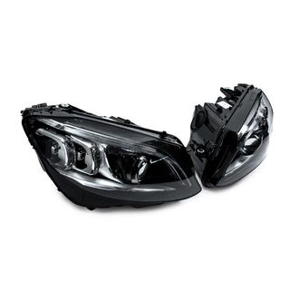 Передние фары Full LED (версия LED, комплект 2 шт.) Mercedes C-сlass W205 2014-2021 гг. фото 4