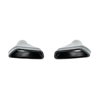 Насадки на глушитель M-Performance Black (2 шт) BMW 5 серия G30/G31 2017–2023 гг. фото 2
