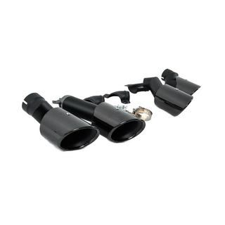 Насадки на глушитель V2 Black в стиле X5M F95 BMW X5 G05 2019–2026 гг. фото 4