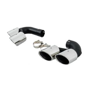 Насадки на глушитель V1 Silver в стиле X5M F95 BMW X5 G05 2019–2026 гг. фото 3