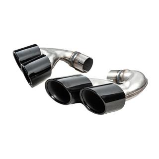 Насадки на глушитель V3 Black в стиле X6M F96 BMW X6 G06 2019–2027 гг. фото 4