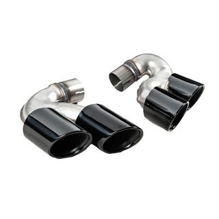 Насадки на глушитель V3 Black в стиле X6M F96 BMW X6 G06 2019–2027 гг. фото 2