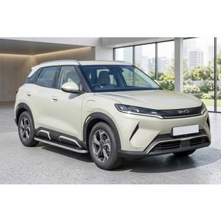 Боковые пороги Tayga Grey (2 шт., алюминий) BYD Atto 2/Yuan Up 2024– гг. фото 1