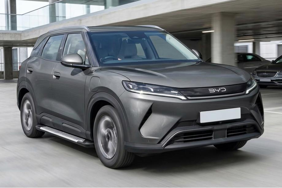 BYD Atto 2/Yuan Up 2024– гг. Боковые пороги Line (2 шт., алюминий) Image