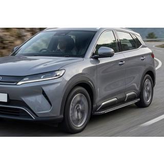 Боковые пороги Bosphorus Grey (2 шт., алюминий) BYD Atto 2/Yuan Up 2024– гг. фото 1