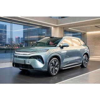 Боковые пороги Fullmond (2 шт., Алюминий) BYD Tang L 2025– гг. фото 1