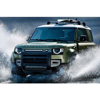 Багажник (поперечины) на интегрированные рейлинги OEM (2 шт.) Land Rover Defender 2019- гг. фото 1